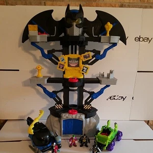 Batman Joker Batcave Tower Fisher Price Imaginext Playset W/Figures - Picture 1 of 4