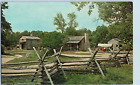 New Salem State Park Showing The Hill Mcnamar Store Illinois Postcard