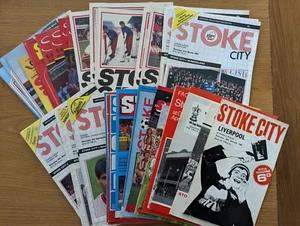 Stoke City Home Programmes - Picture 1 of 44
