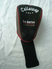 Callaway Golf #1 Big Bertha Titanium Driver Headcover Black Gray