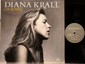 DIANA KRALL "LIVE IN PARIS" VERVE Germany 2LP Vinyl 180g SHRINK WRAP VG+/EX - Picture 1 of 6