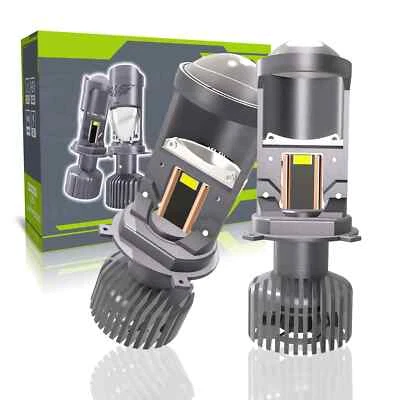 RIDROID O9003 H4 LED Faros Kit Alto/Bajo Haz Super Brillante Blanco 12000LM Foto 1 de 4