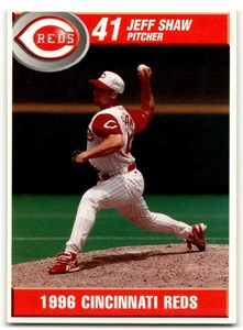 1996 Kahn's Cincinnati Reds #NNO Jeff Shaw