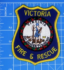 Parche de bomberos y rescate Victoria Virginia - Imagen 1 de 2