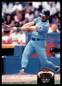 1992 Stadium Club George Brett Kansas City Royals #150