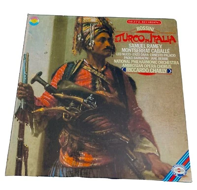 ROSSINI-IL TURCO IN ITALIA. 3LP RAMEY/CABALLE. LIBRETTO  - Image 1 of 2