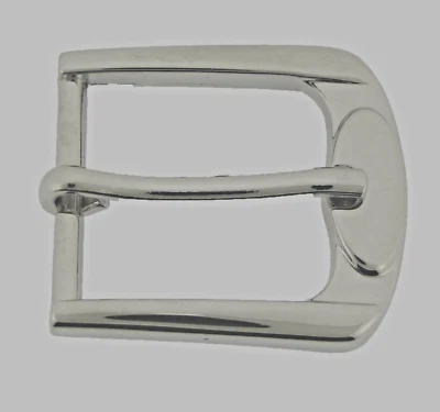 Pin Belt Buckles for Men's Fits 1.0″ inch 25mm Belt Watch Silver Anti Allergic - Image 1 of 4