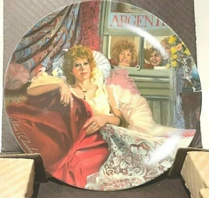 Edwin M. Knowles China Co, "Annie and Miss Hannigan " Plate #375A 1986 - Picture 1 of 5