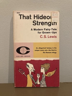 C.S. Lewis That Hideous Strength 1962 Collier Paperback - Image 1 of 4