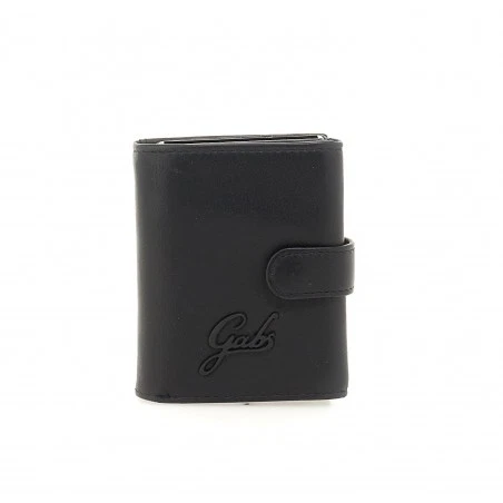 Portafoglio piccolo in pelle Donna Gabs GMONEY61 Calf Black NERO - Immagine 1 di 1