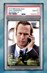 2014 Cryptozoic Breaking Bad #7 Saul Goodman PSA 10 Rookie - Picture 1 of 3
