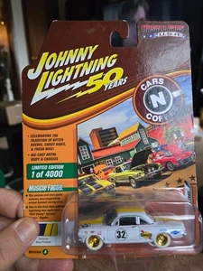 62 CHEVY CORVAIR CARS N COFFEE JOHNNY WHITE LIGHTNING CHASE CAR  - Picture 1 of 2