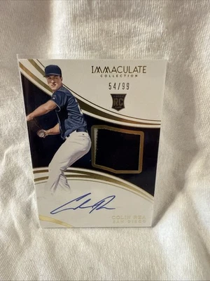 2016 Panini Immaculate Collection - Rookie Auto Patch Colin Rea #133 /99  - Image 1 of 2
