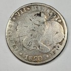 1820 Mexico CHIHUAHUA 8 Reales OVERSTRUCK on 1812 Cast 8 Reales Scratch *M793