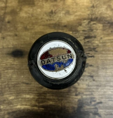 Datsun 240z Usado Perilla de Cambio Cuero Original Genuino Foto 1 de 4