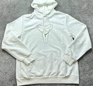 Nike Felpa con Cappuccio Uomo Large Bianca Kobe Bryant Fodero Dri-FIT Basket HF0066-100 - Foto 1 di 18