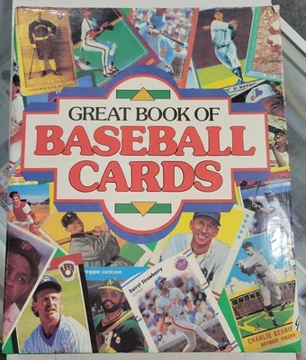 1989 Great Book of Baseball Cards Hardcover Coffee Table Book Illustrated Guide  Foto 1 de 4