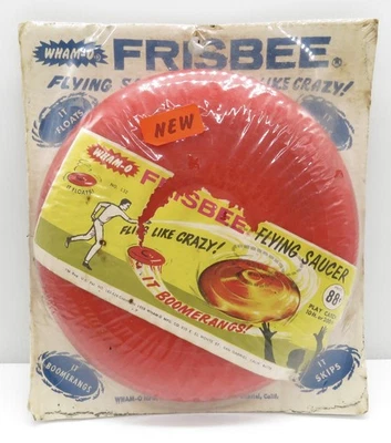 1959 Wham-O Frisbee Flying Saucer  Unused In Wrapper - Image 1 of 4