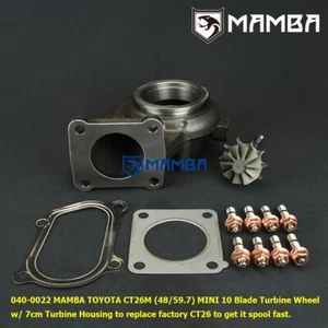 Carcasa de turbina turbo + rueda 10B 1HD-T 3S-GT 12H para TOYOTA CT26M (CT26 MINI) - Imagen 1 de 5