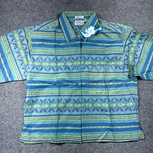 Vintage Angelique Unisex Top Sz L Copyright 1990 Shoulder Pads - Picture 1 of 7