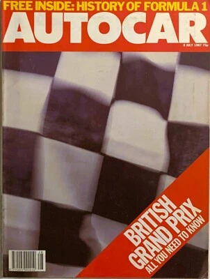 AUTOCAR MAGAZINE 08-JUL-87 - Fiat Panda 750L, Toyota Camry estate, Mazda 323 GLX - Image 1 of 2