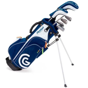 NEW Junior Cleveland Complete Golf Club Set Driver,Iron,Bag Sz Medium Ages 7-9 - Picture 1 of 7