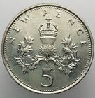 Great Britain 5 New Pence 1979 Coin Elizabeth Ii Free Delivery E243