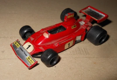 DIE CAST POLISTIL CLUB 33 RJ2 RJ 2 F1 FERRARI 312 B3 74  SCALA 1/55 - Immagine 1 di 3