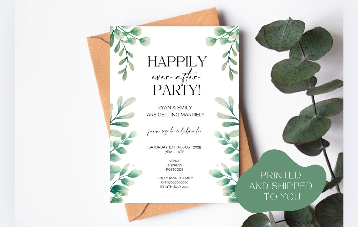 Invitaciones De Boda Personalizadas Invitaciones Boda Rústicas  Personalizables - Diseño Floral Azul Marino Y Rubor, Paquete 10 Unidades  Invitaciones Azul Marino Blush, image size:1179x749