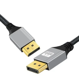 High Definition DisplayPort Cable 4K60Hz Supports 1440p 1080p Wide Compatibility - Afbeelding 1 van 11