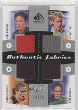 2011 SP Game Used Edition Authentic Fabrics Quad /25 Shannon Boxx Lori Lindsey