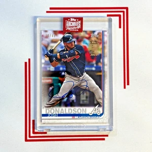 2023 Topps Archives Signature JOSH DONALDSON Auto /40 - Picture 1 of 2