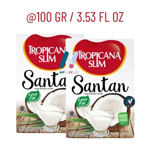 TROPICANA SLIM Original Crema de Leche de Coco Menos Grasa Alta Fibra Dieta Diabética 2X - Imagen 1 de 23