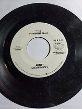 Stevie Nicks - If Anyone Falls in Love 7” 45 PROMO (1983) VG+ F109
