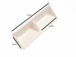 Knockdown Fitting Furniture Corner Joint White 20 X 70mm Pack Of 100 - Picture 1 of 1