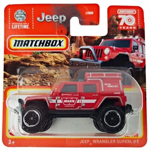 2023 Matchbox - Jeep Wrangler Superlift #42/100 - HLD28 - Short Card - Picture 1 of 1