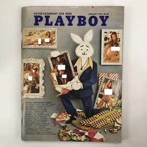 VINTAGE PLAYBOY MAGAZINE JANUARY 1973 HOLIDAY ISSUE VG - Picture 1 of 1