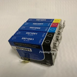 5PK 2BK+CMY Ink For Epson 126 T126 WF3520 3540 WF7510 7520 WF545 635 645 840 - Picture 1 of 1
