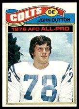 1977 Topps Mexican John Dutton Baltimore Colts #410