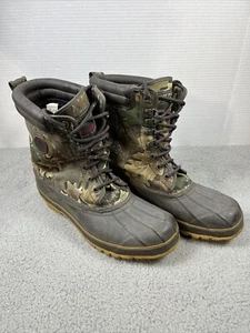 PRO LINE Waterproof Camo Steel Shank Thermolite 10" Hiking Hunting Boots Sz 12 - Picture 1 of 21