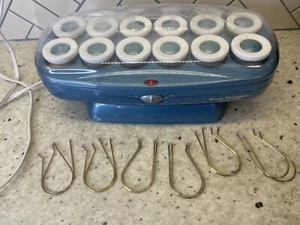 12 STÜCK BABYLISS PRO NANO TITANIUM HAIR HOT ROLLER SET HAIRSETTER LOCKENWICKLER ROLLER - Bild 1 von 7