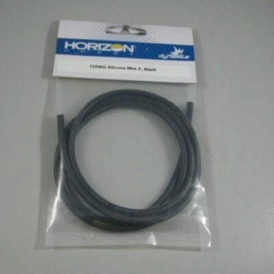 Dynamite 12 AWG Silicone Wire 3' Black DYN8856 New Free Shipping - Image 1 of 4