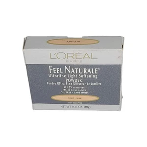 x1 L'oreal Feel Naturale Ultrafine Light Softening Powder- Light - Picture 1 of 3