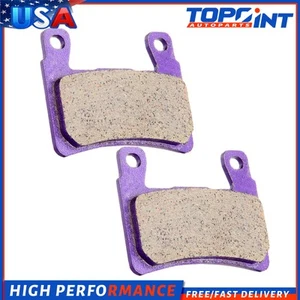 For 09-10 Harley-Davidson XR1200 Sportster 1200 Carbon Fiber Brake Pads Front - Picture 1 of 6