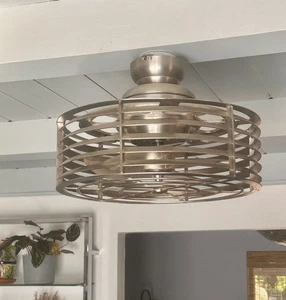 Savoy House Sea Side Ceiling Fan D’lier 14-325-FD-SN Satin Nickel Remote Control - Picture 1 of 5