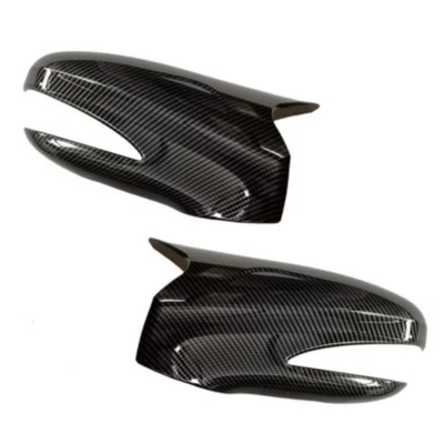 Rearview Mirror Cover Cap Carbon Fiber Black For Lexus IS IS250 IS350 ISF 06-12 Foto 1 de 4