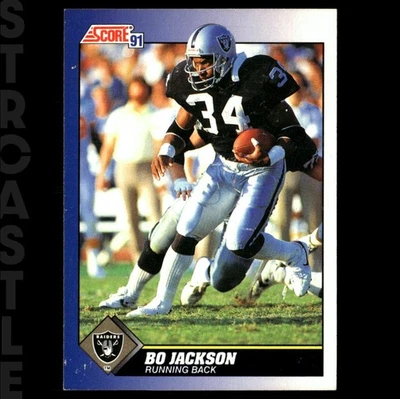 Bo Jackson 1991 Score #100 Los Angeles Raiders 🏈 Football Card - Image 1 of 3
