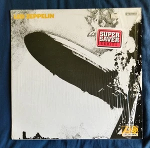 LED ZEPPELIN 1 Self Titled Debut LP Shrink ATLANTIC #SD-19126 Complete & Clean  - Picture 1 of 6