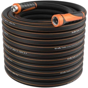Giraffe Tools 5/8 in. Dia x 100 ft. Hybrid Garden Hose with Swivel Handle - Bild 1 von 12