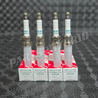 Bujías originales Toyota Corolla 1,8 L híbridas punta doble 90919-01298 FC16HR-C9 Foto 1 de 2